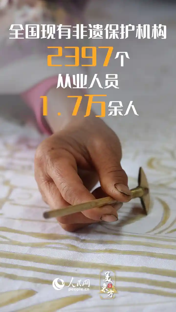 十四五非遗保护成果惊艳亮相:世界排名第一!