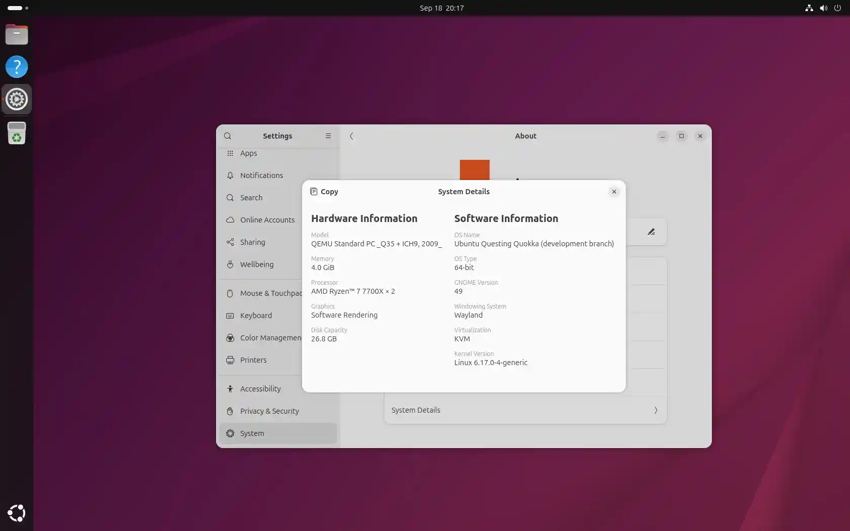 Ubuntu 25.10 Beta震撼发布：Linux 6.17+GNOME 49全面拥抱Wayland，开启桌面新纪元